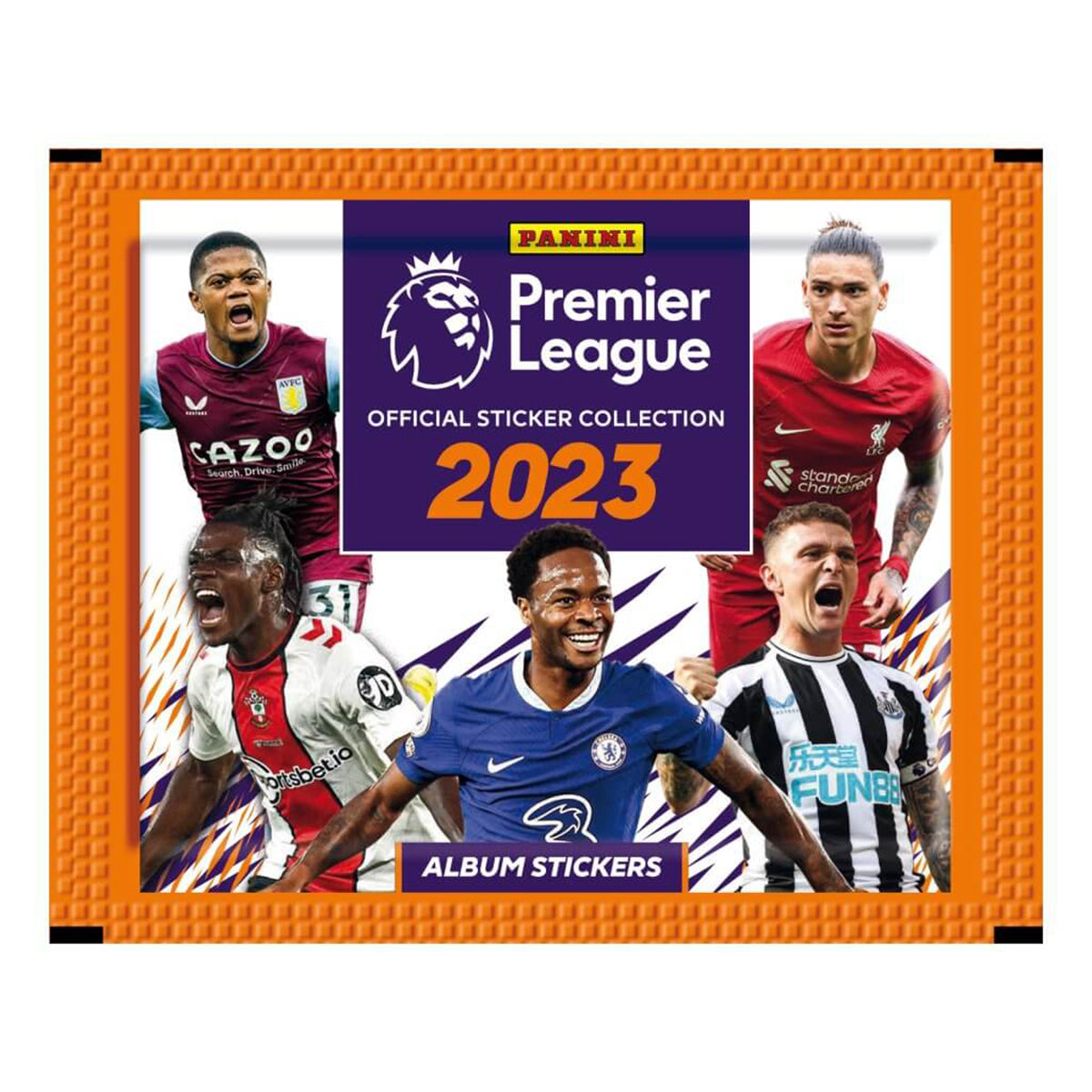 PANINI 2023 Premier League – Stickers Collection Packets (Display of 50)