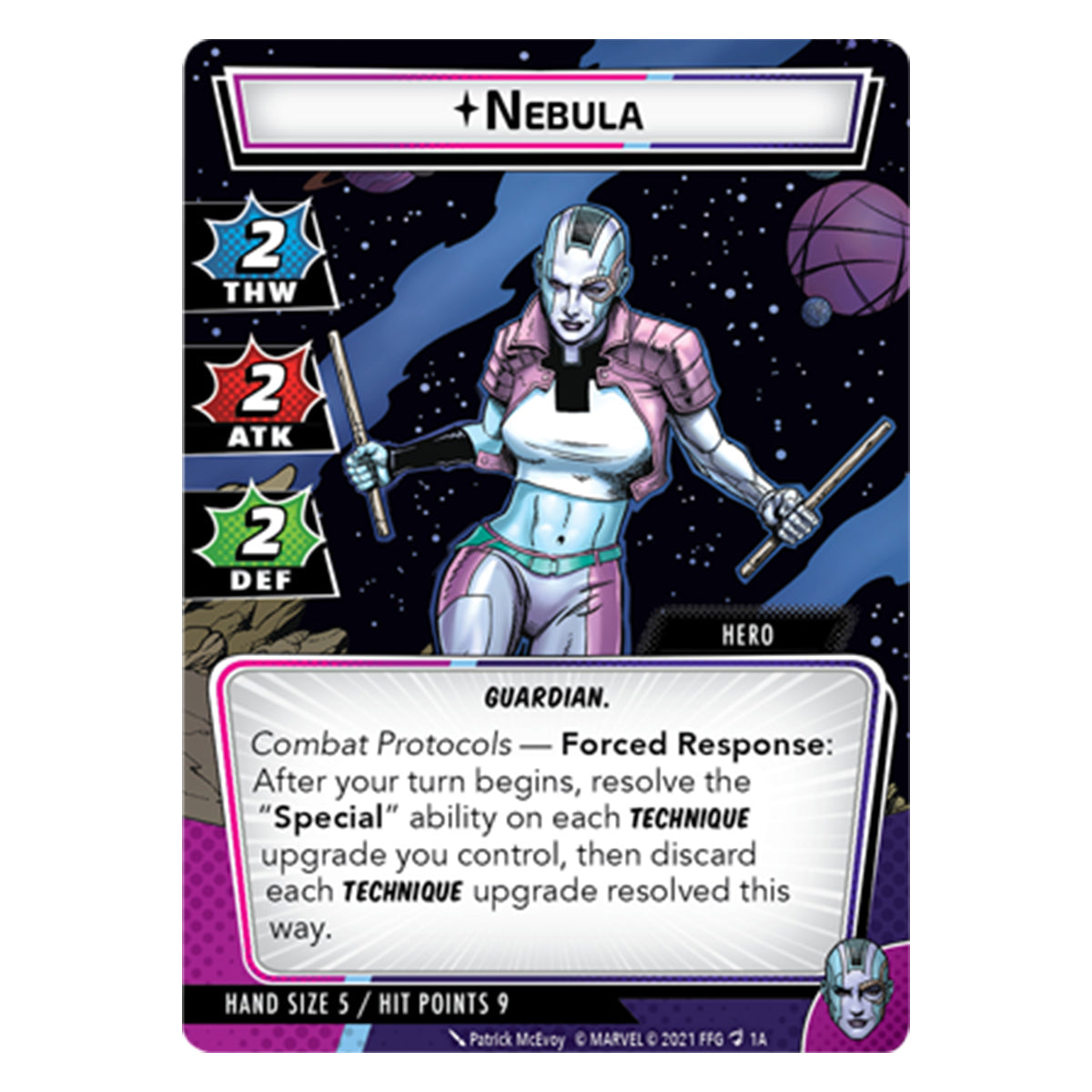 Marvel Champions LCG Nebula Hero Pack