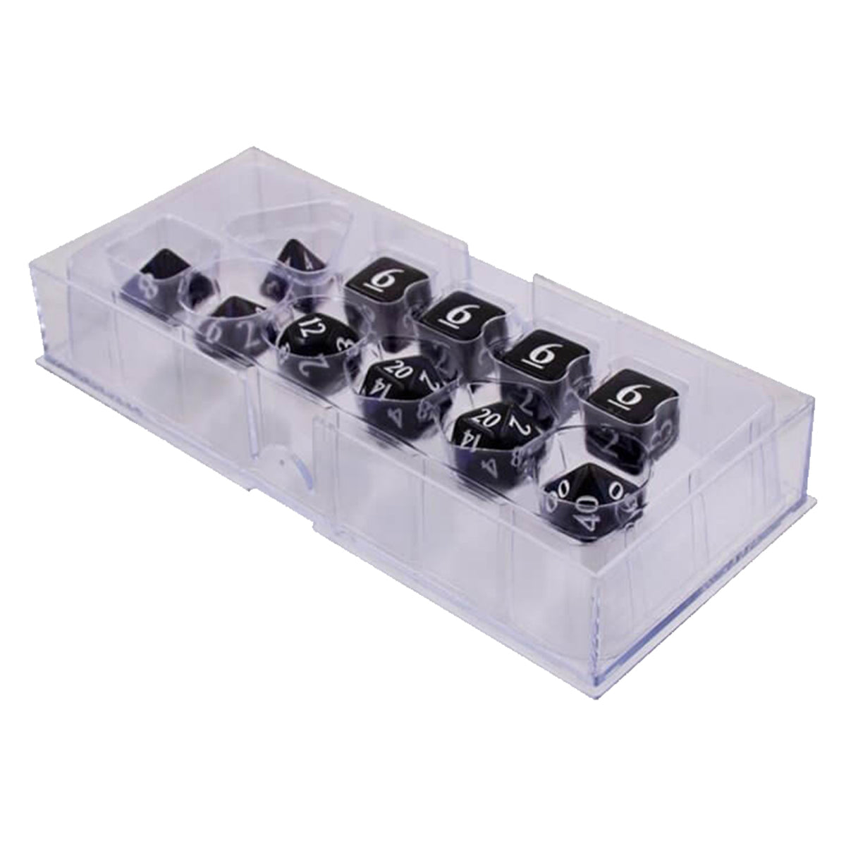 ULTRA PRO Eclipse 11 Dice Set Jet Black