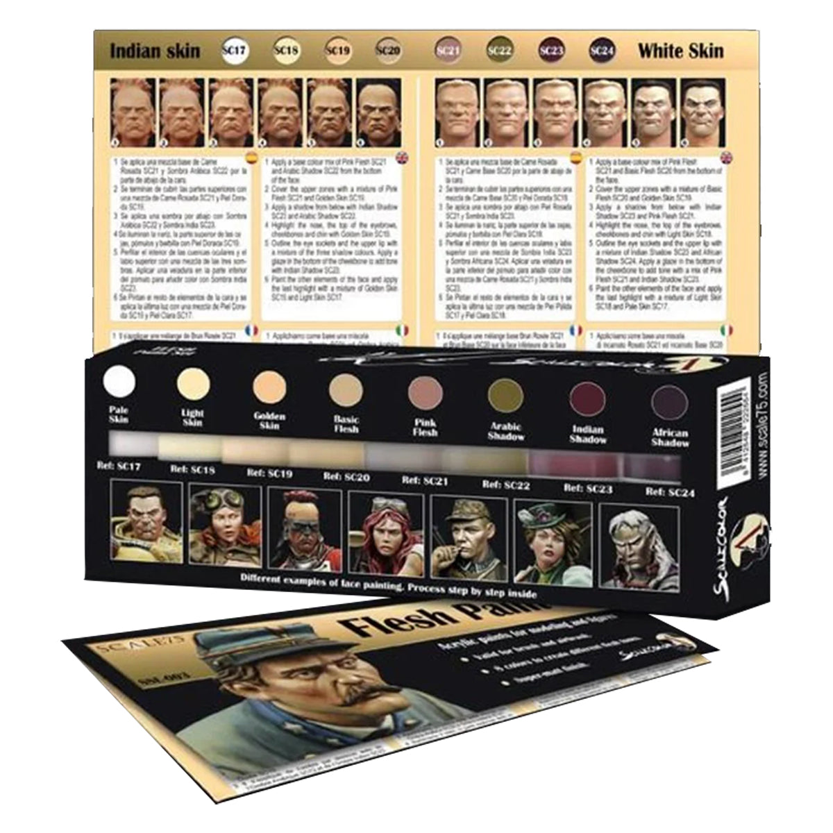 Scale 75 Scalecolor Flesh Paint Set