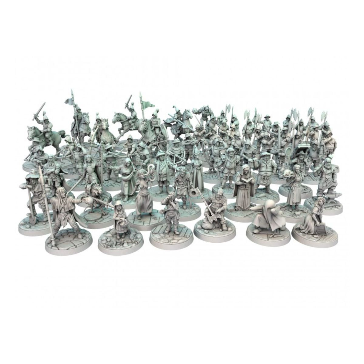 Dungeons & Lasers Miniatures: Townsfolk Miniature Pack