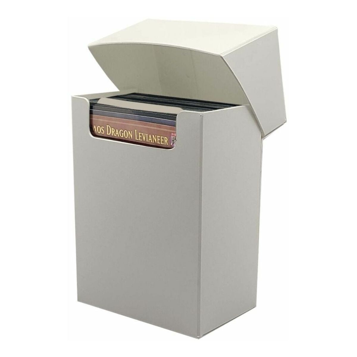 BCW Deck Case Box Small White (Holds 80 Cards)