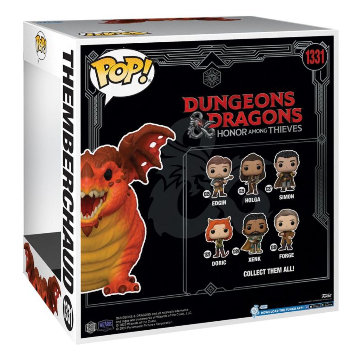 Dungeons & Dragons: Honor Among Thieves (2023) - Themberchaud 10" Pop! Vinyl