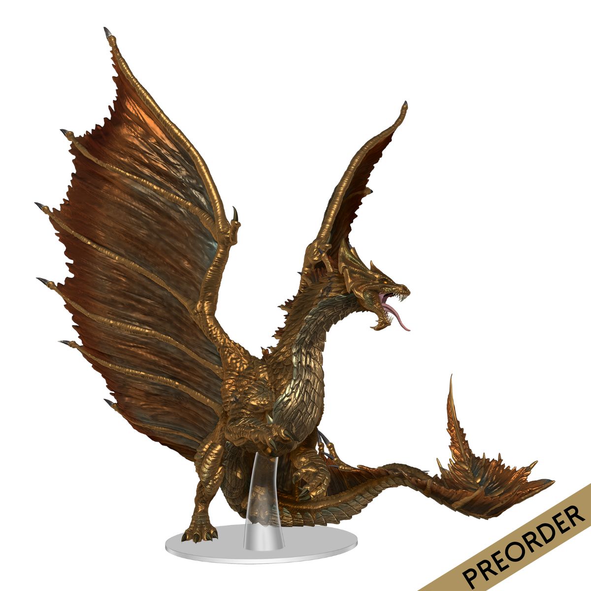 D&D Icons of the Realms Adult Brass Dragon
