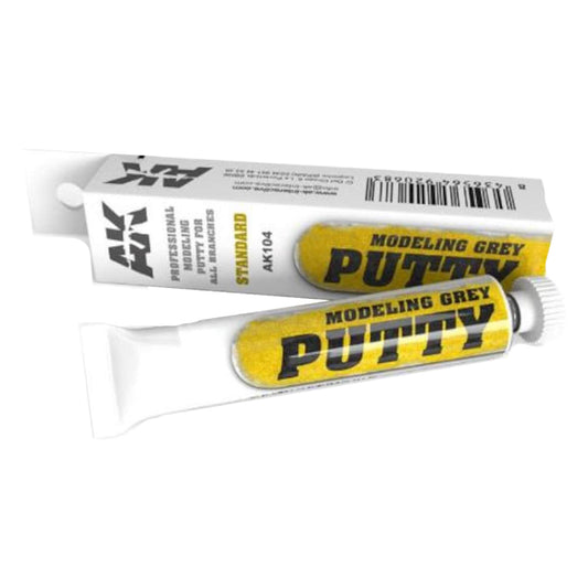 AK Interactive Auxiliaries Modelling Grey Putty 20ml