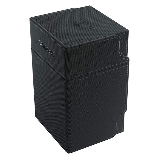 Gamegenic Watchtower Holds 100 Sleeves Convertible Deck Box Black