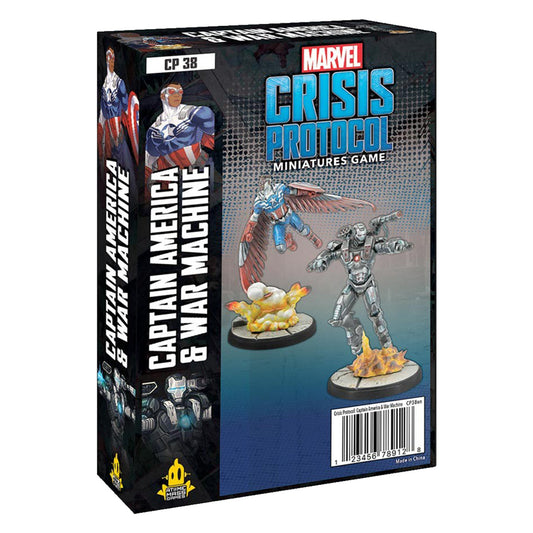 Marvel Crisis Protocol Captain America and War Machine
