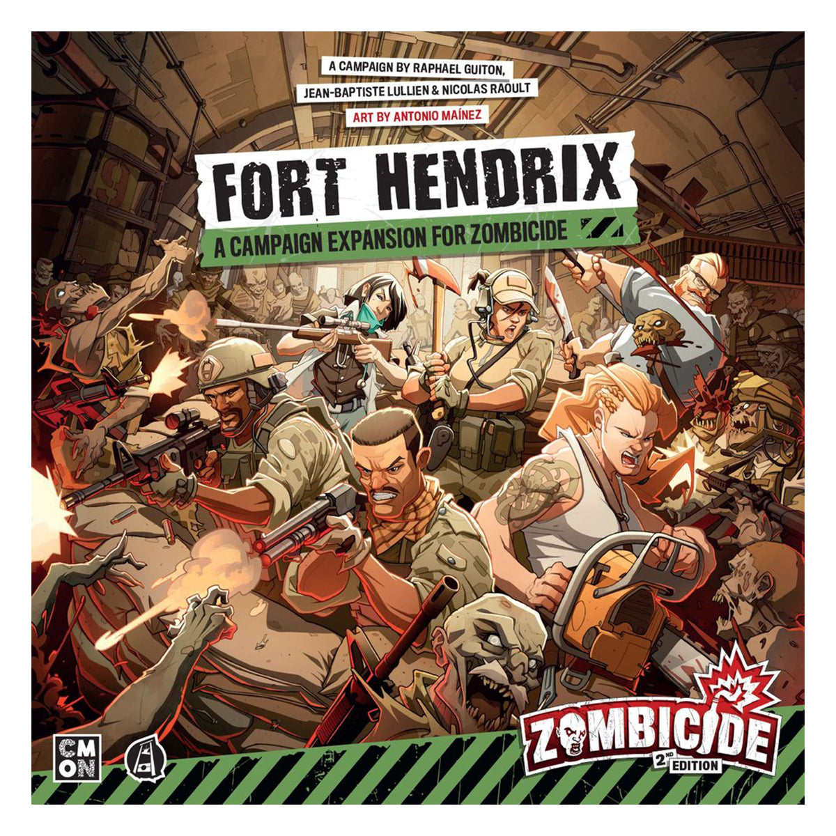 Zombicide 2nd Edition Fort Hendrix Expansion