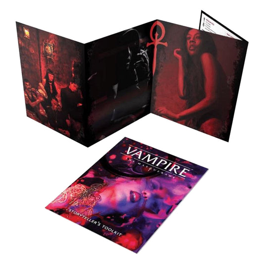 Vampire the Masquerade RPG 5th Edition Storytellers Screen & Toolkit