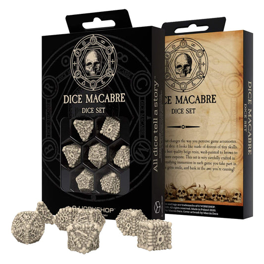 Q Workshop Dice Macabre Dice Set 7