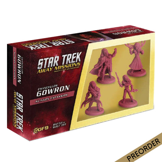 Star Trek Away Missions Chancellor Gowron Klingon Expansion
