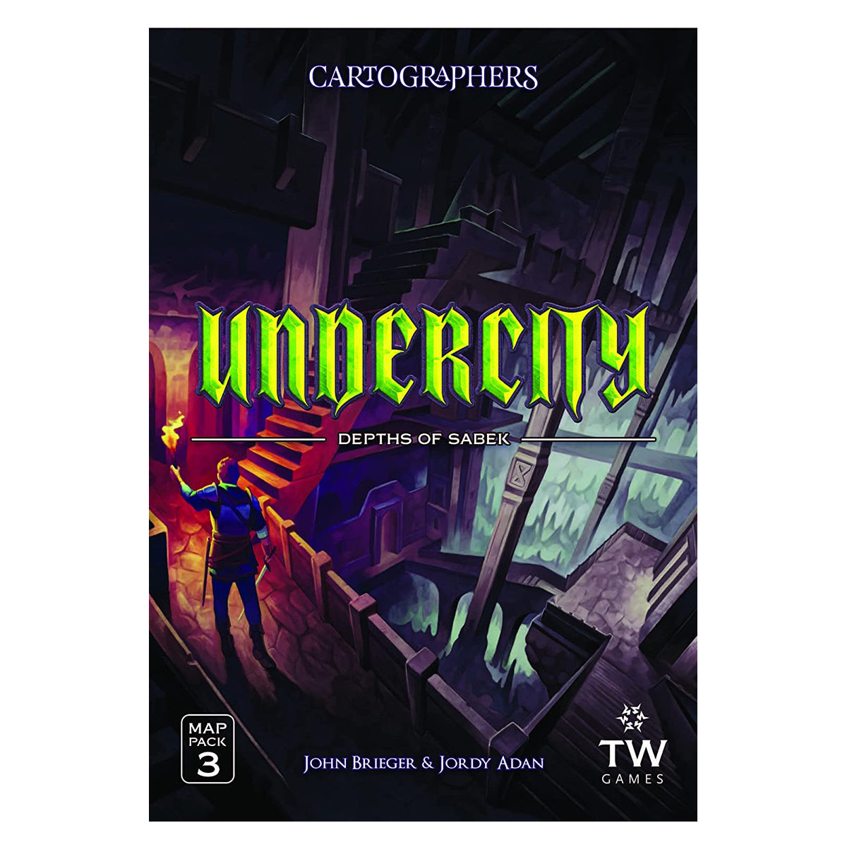 Cartographers Map Pack 3 - Undercity