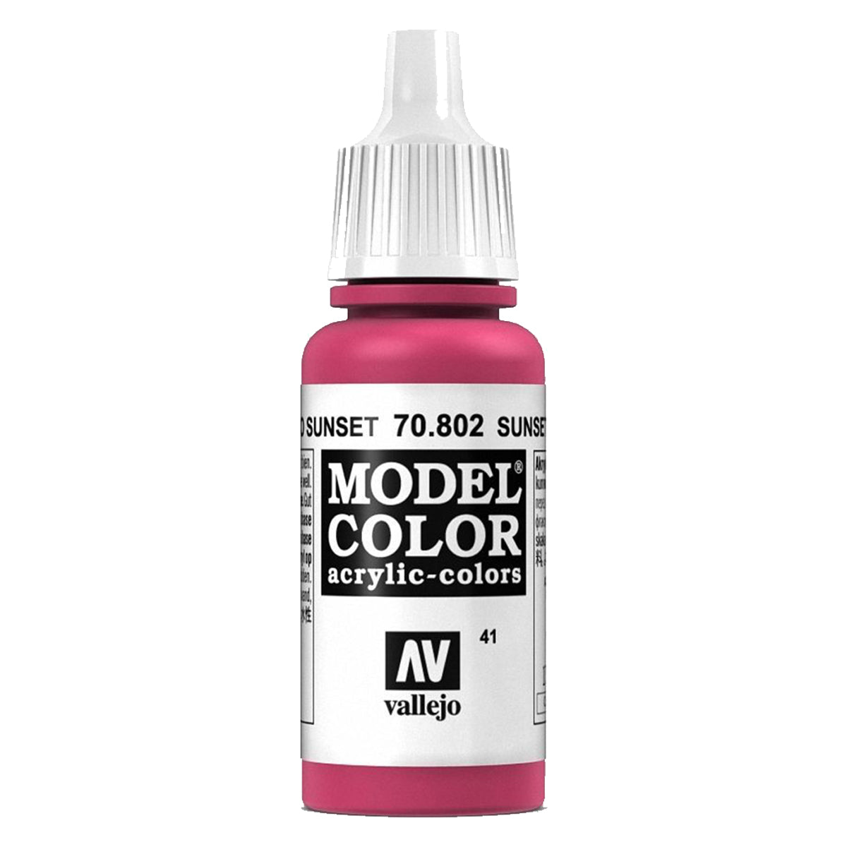 Vallejo Model Colour - Sunset Red 17 ml