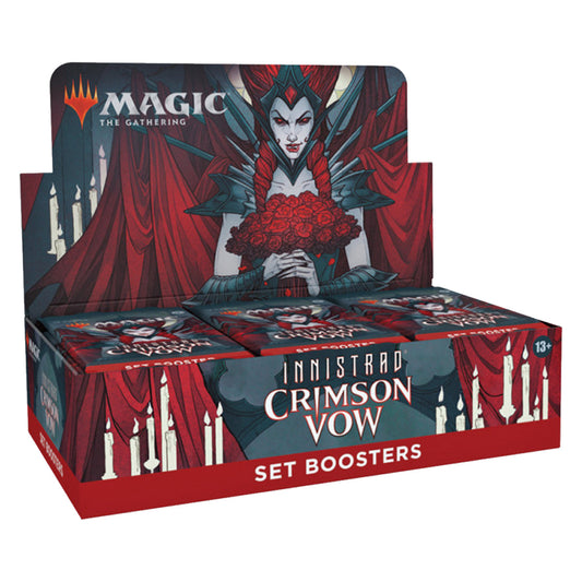 Magic Innistrad Crimson Vow Set Booster Box MTG