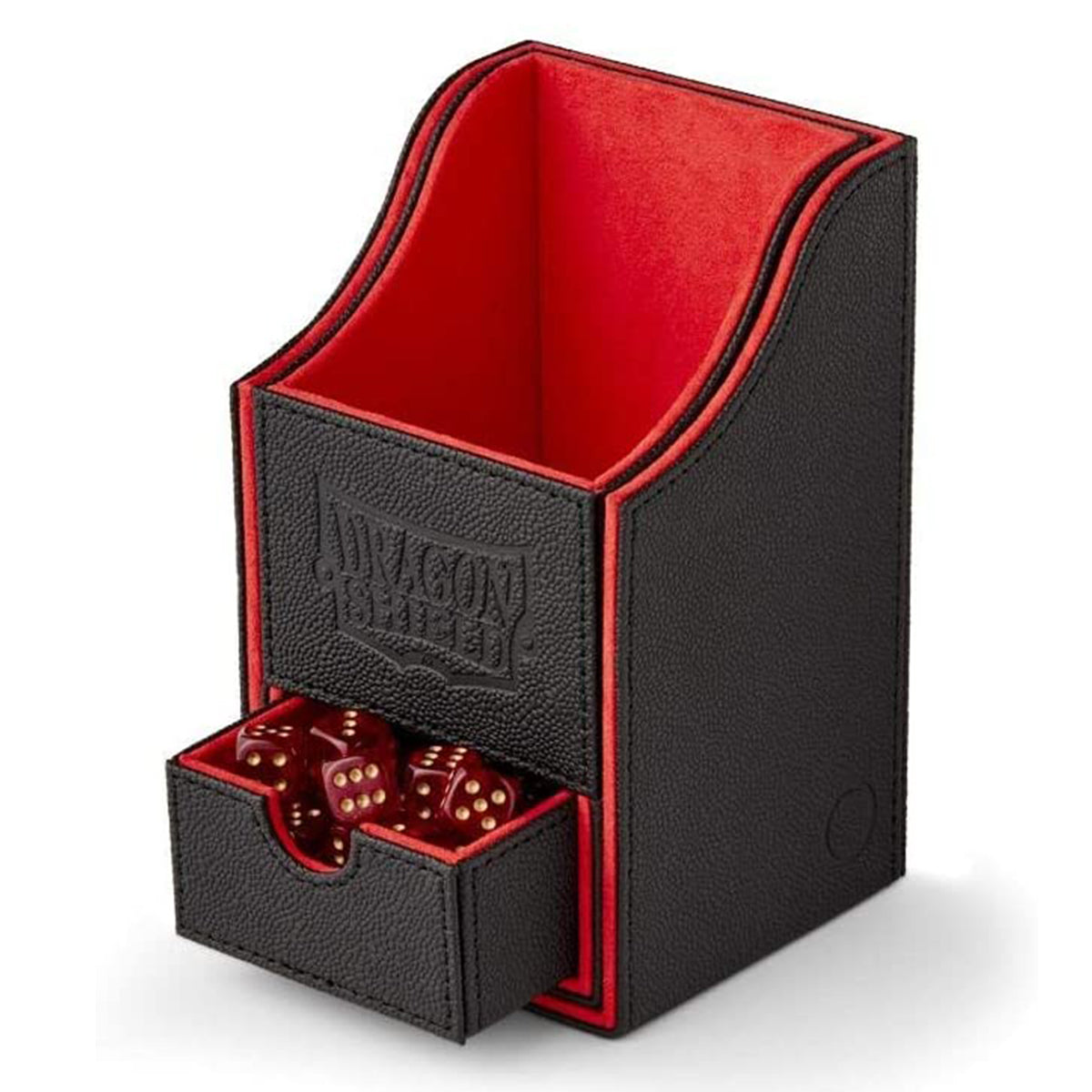 Dragon Shield Nest Plus Deck Box Black/Red
