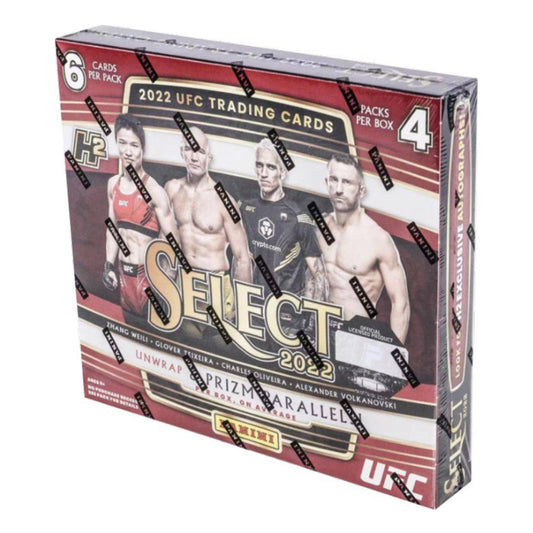PANINI UFC 2022 Select H2 UFC Cards Box w/ 4 packs