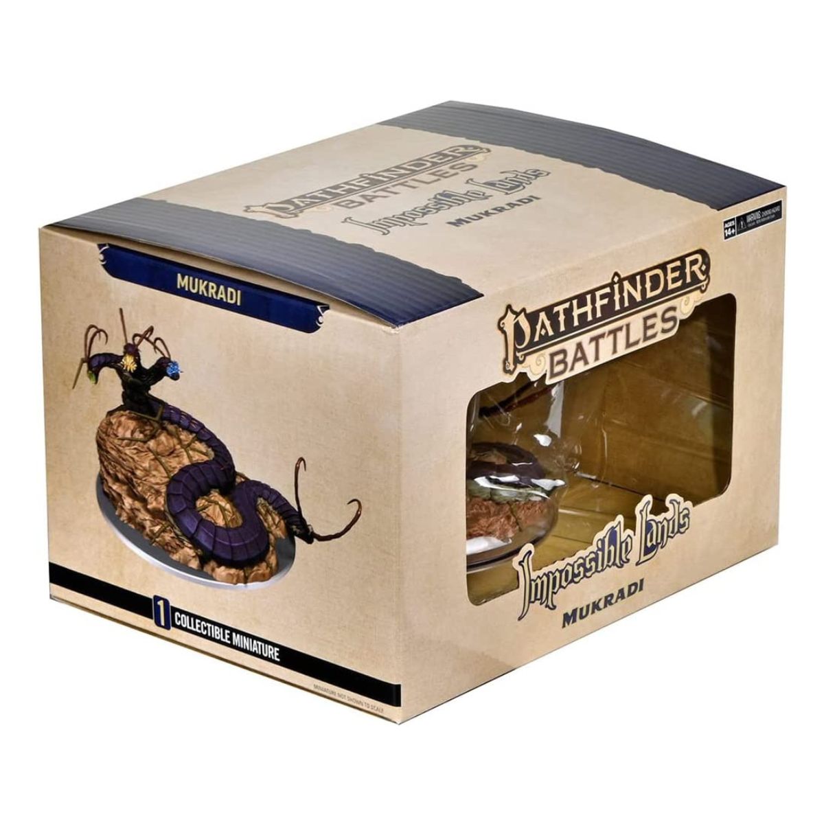 Pathfinder Battles Impossible Lands Mukradi Boxed Figure