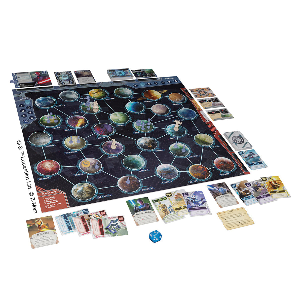 Star Wars The Clone Wars A Pandemic System Game
