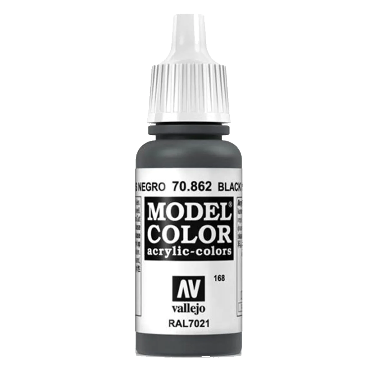 Vallejo Model Colour - Black Grey 17 ml