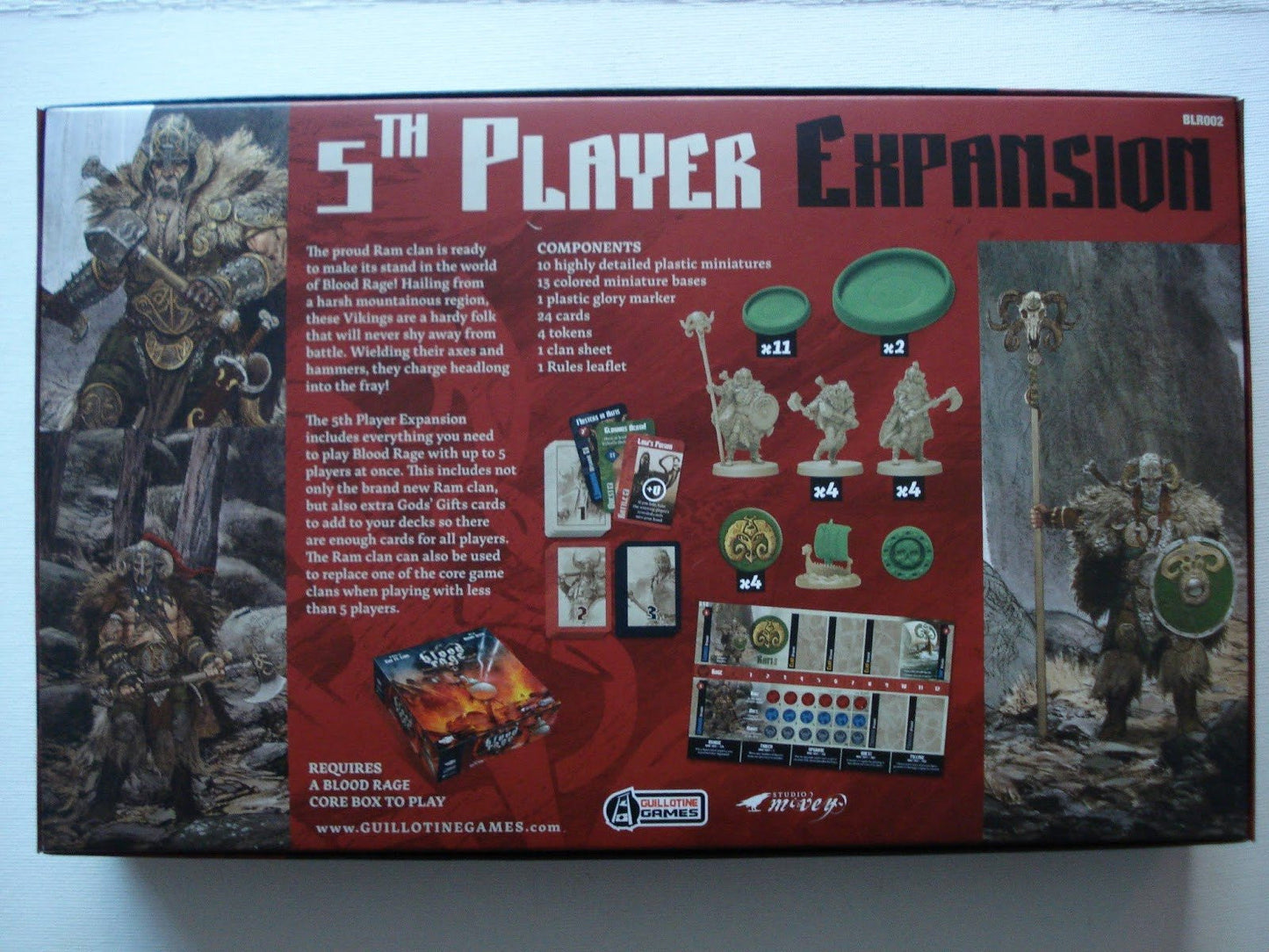 Blood Rage 5th Player Expansion