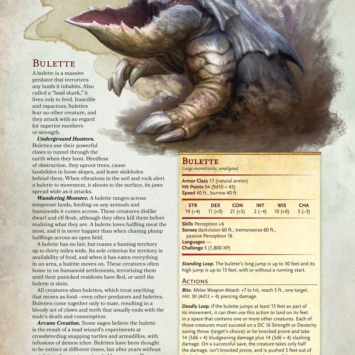 Dungeons & Dragons Monster Manual 5th Edition