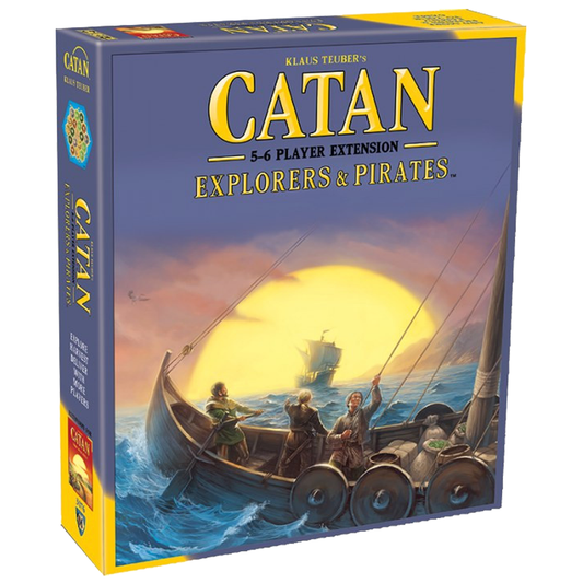 Settlers of Catan 5th Edition Explorers & Pirates - Extension for 5-6 Players