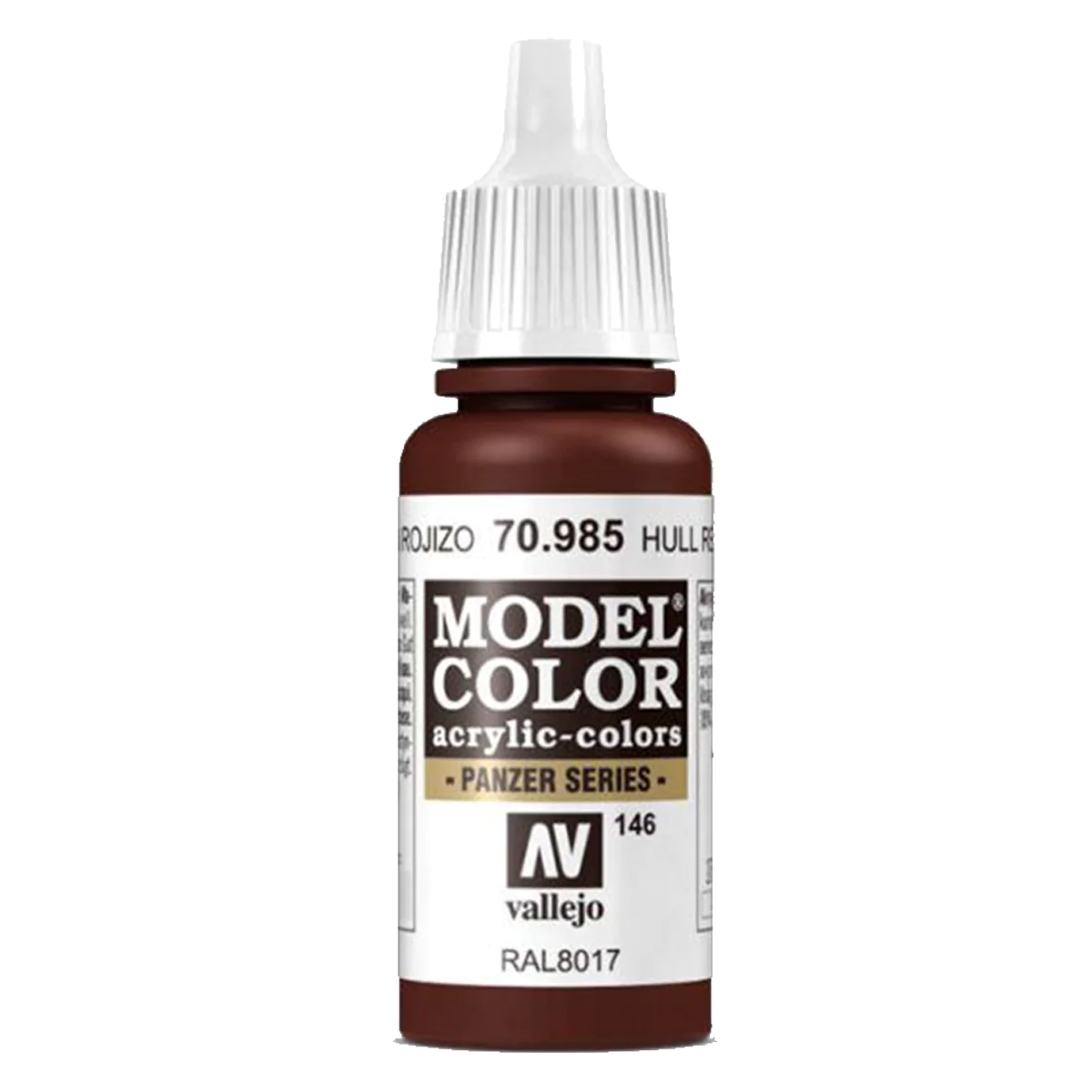 Vallejo Model Colour - Hull Red 17 ml