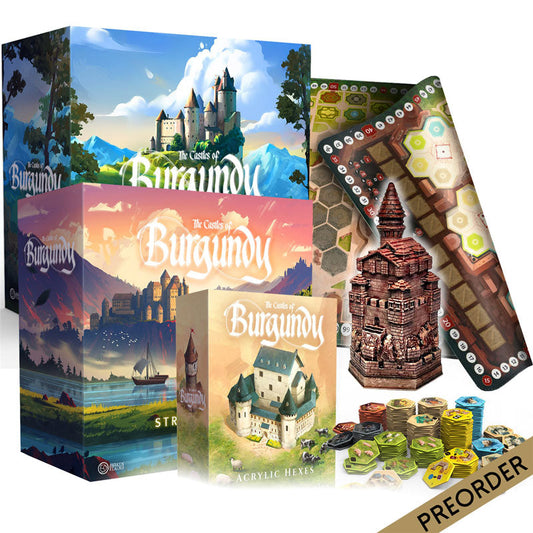 Kickstarter Castles of Burgundy Special Edition Royal Pledge (Sundrop)