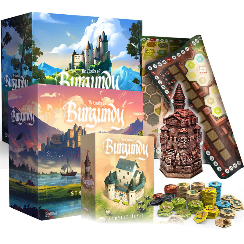 Kickstarter Castles of Burgundy Special Edition Royal Pledge (Sundrop)