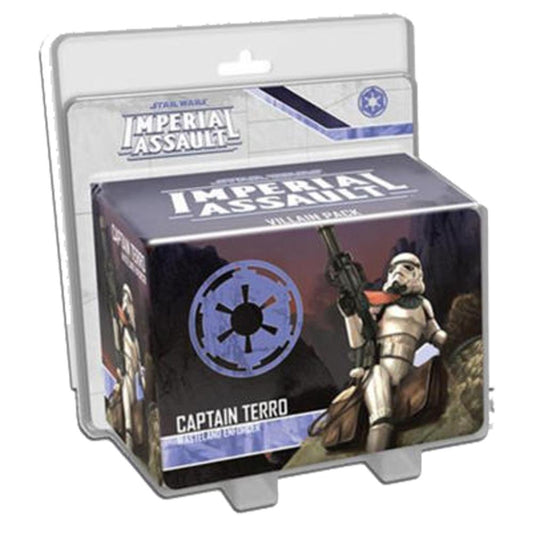 Star Wars Imperial Assault Captain Terro Wasteland Enforcer Pack