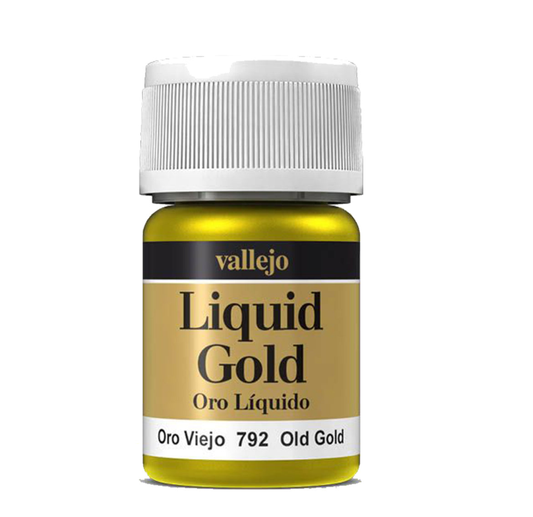 Vallejo Model Colour - Metallic Liquid Old Gold (Alcohol Base) 35 ml