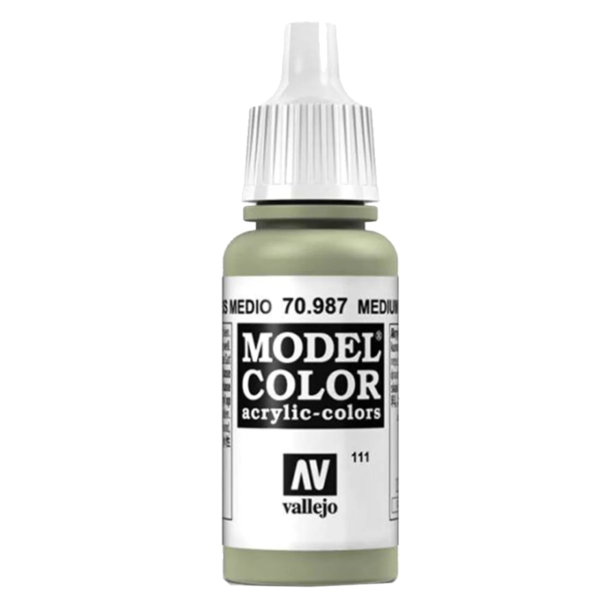 Vallejo Model Colour - Medium Grey 17 ml