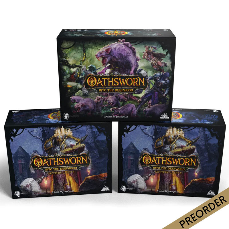 Kickstarter Oathsworn Into The Deepwood Core Pledge (Miniatures Version)