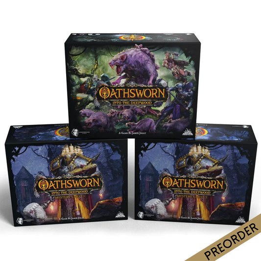 Kickstarter Oathsworn Into The Deepwood Core Pledge (Miniatures Version)