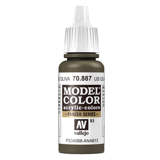 Vallejo Model Colour - Olive Drab 17 ml