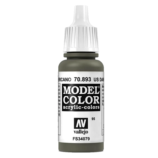 Vallejo Model Colour - Us Dark Green 17 ml