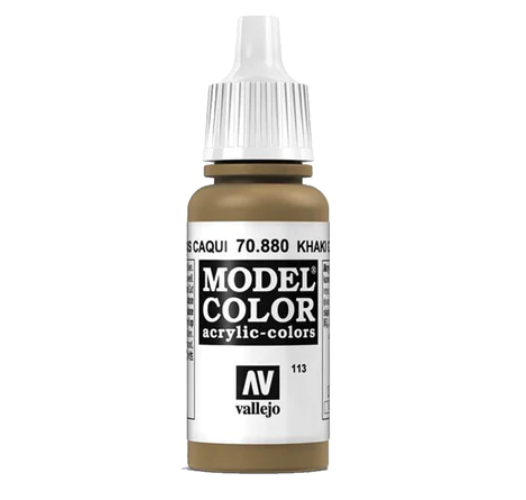 Vallejo Model Colour - Khaki Grey 17 ml