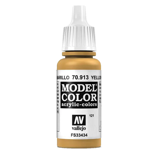 Vallejo Model Colour - Yellow Ochre 17 ml