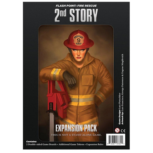 Flash Point Fire Rescue 2nd Story Expansion Pack Board Game