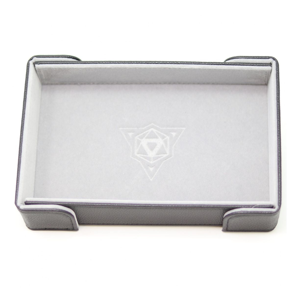 Die Hard Dice Folding Rectangle Tray - Gray Velvet