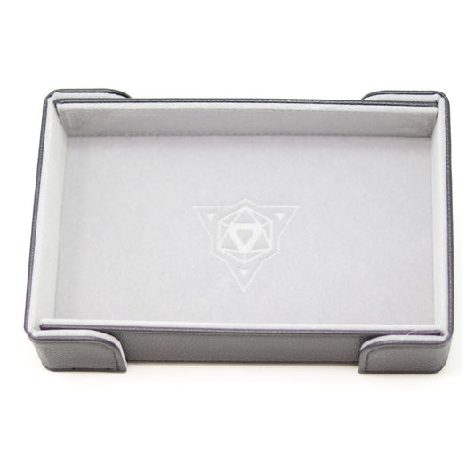 Die Hard Dice Folding Rectangle Tray - Gray Velvet