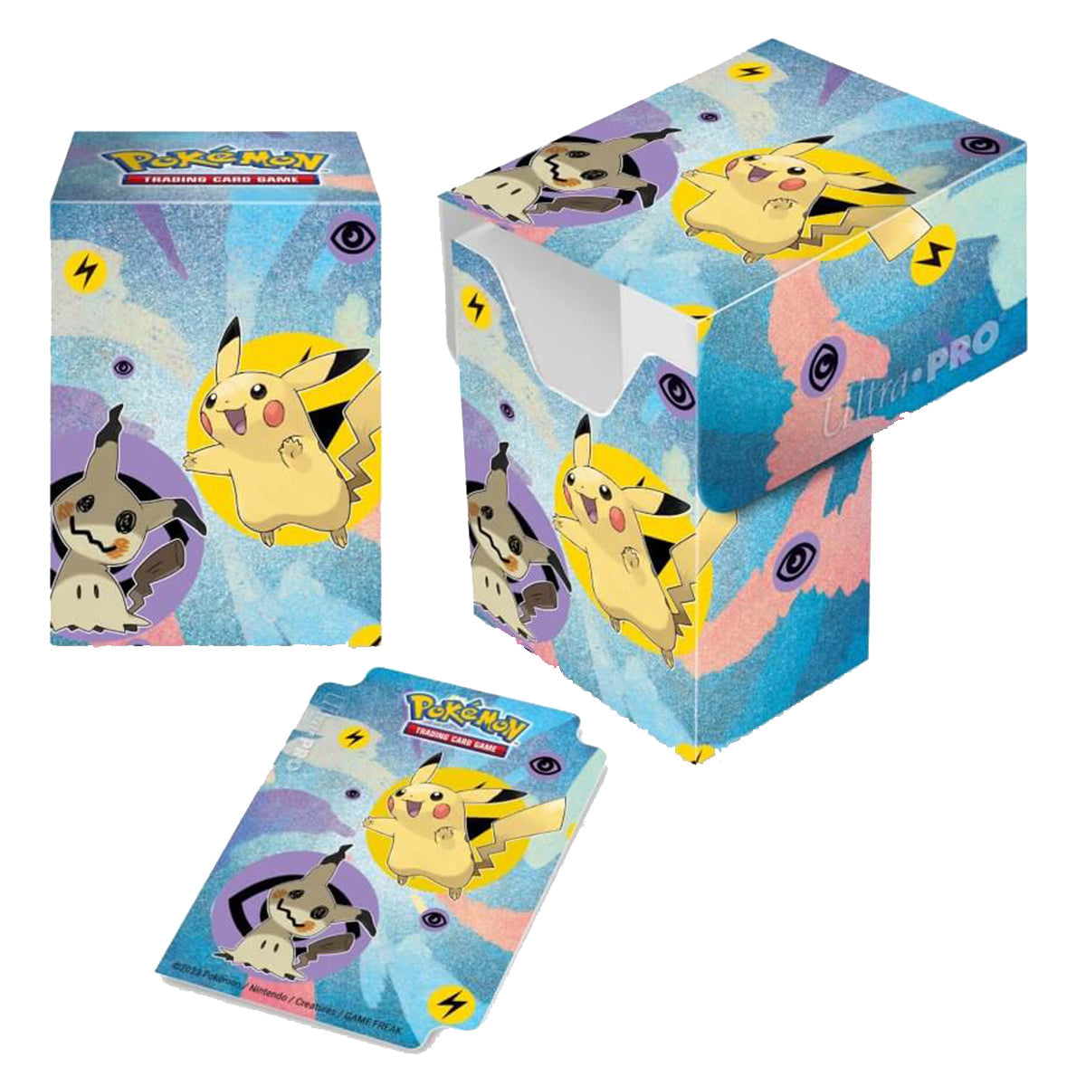 ULTRA PRO Pokemon - Full View Deck Box - Pikachu & Mimikyu