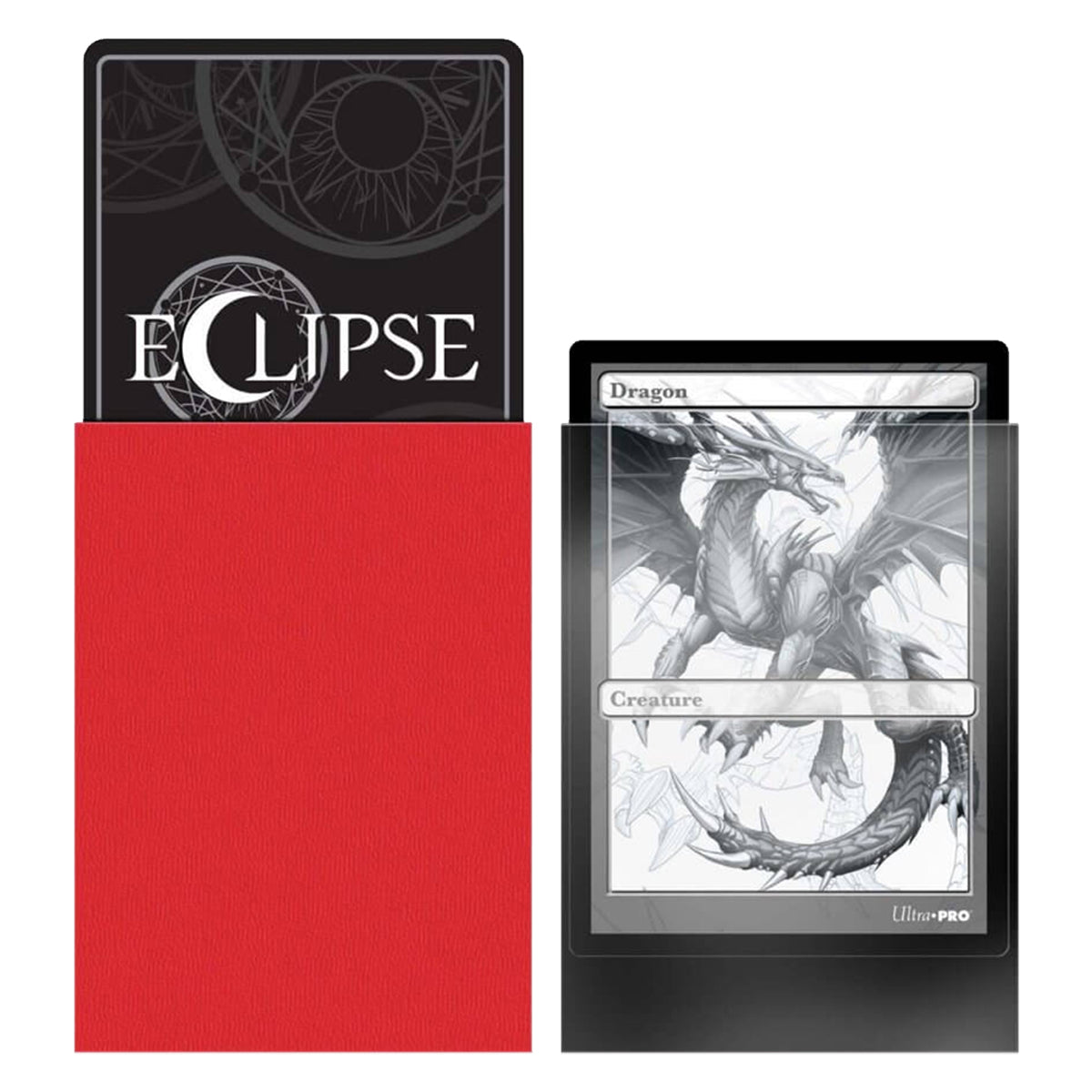 ULTRA PRO Deck Protector Standard Matte 100ct Sky Red ECLIPSE