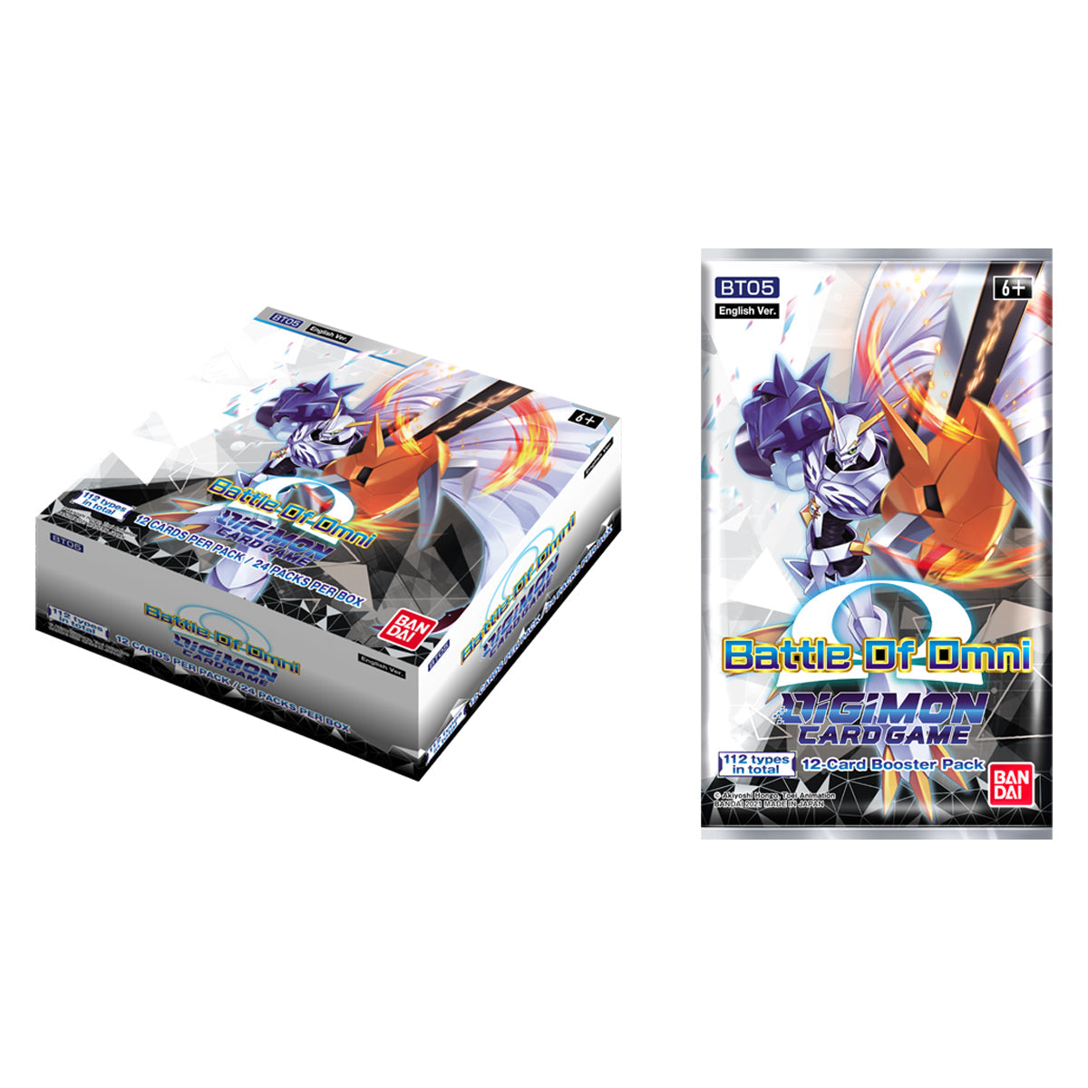 Series 05 Battle of Omni BT05 Booster Box Digimon Card Game