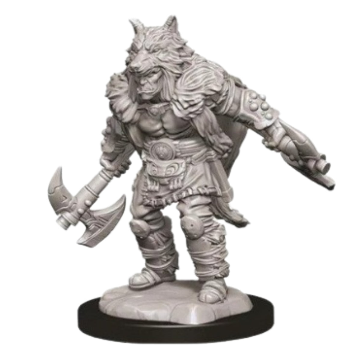 D&D Nolzurs Marvelous Unpainted Miniatures Male Half Orc Barbarian