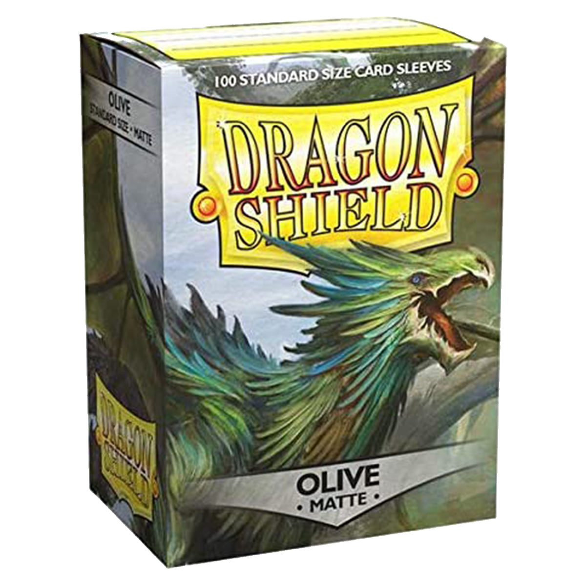Dragon Shield Standard 100ct Olive MATTE 63x88mm Sleeves