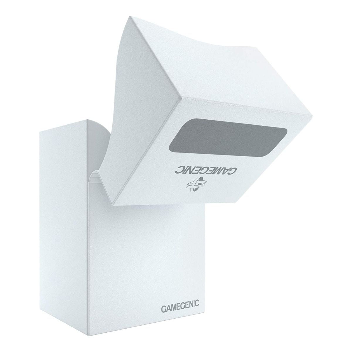 Gamegenic Deck Holder Holds 80 Sleeves Deck Box White