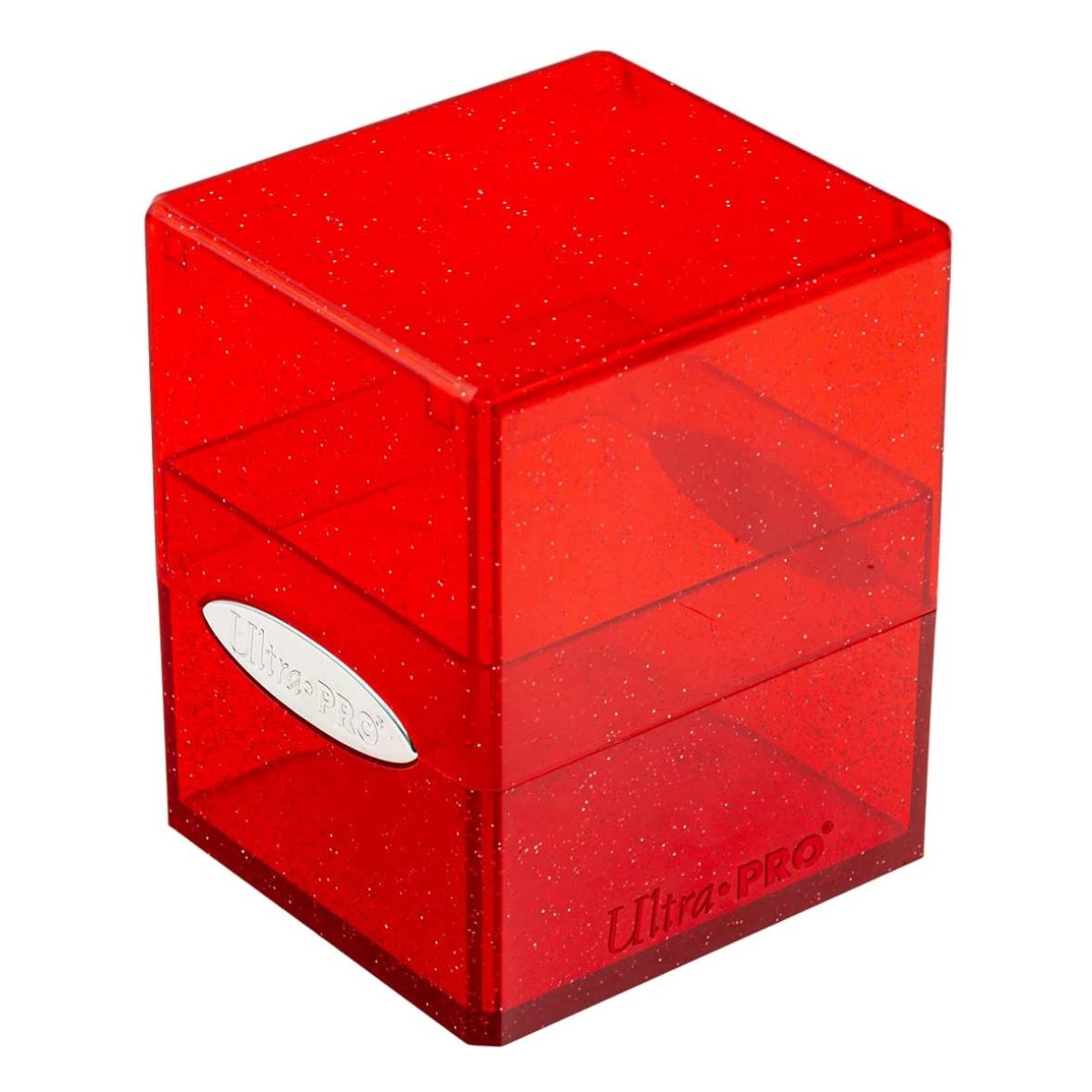 ULTRA PRO Deck Box Satin Tower Glitter - Red