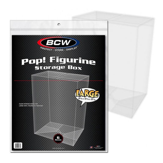 BCW Pop Vinyl Protective Storage Box Large (6 Boxes Per Pack)