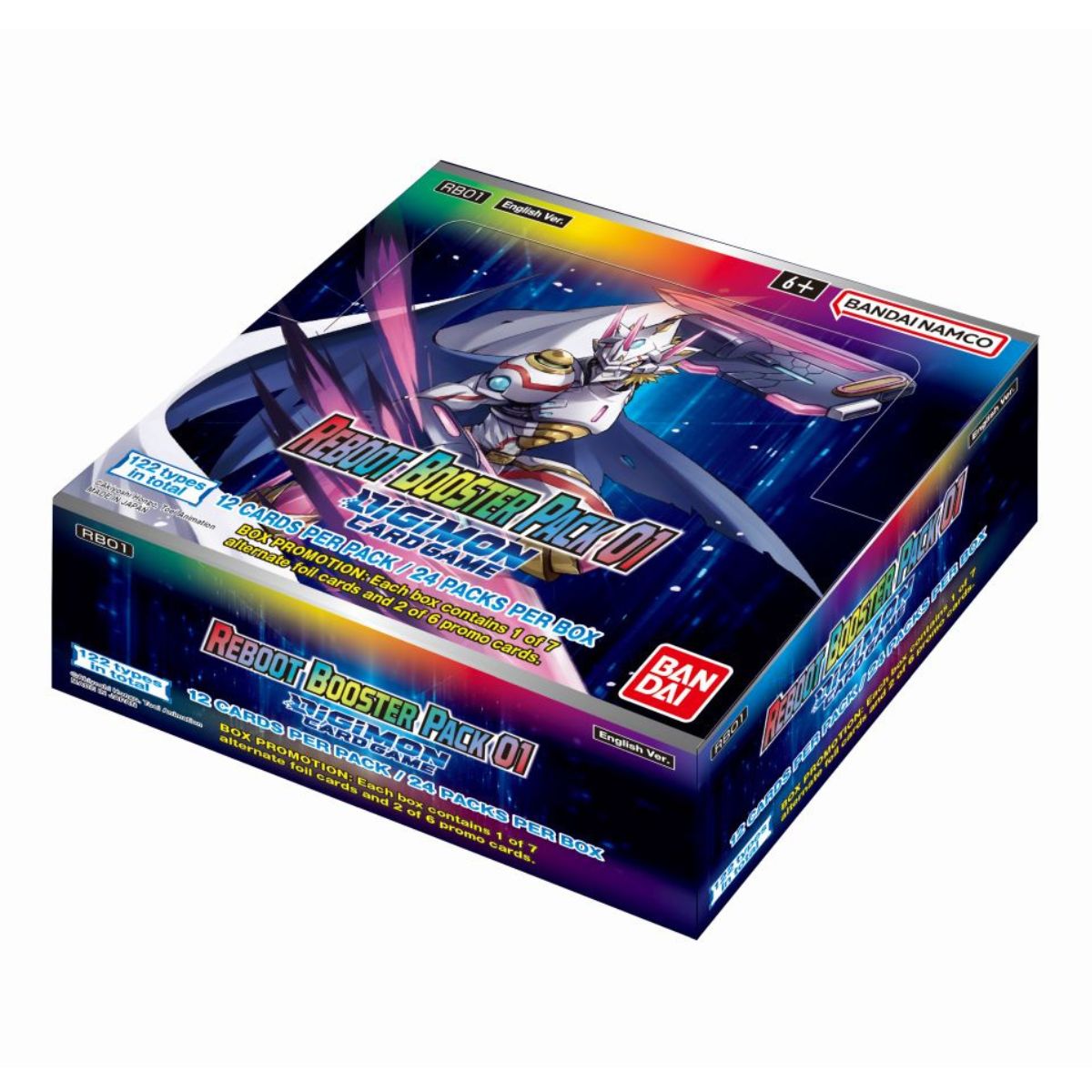 Digimon Card Game Reboot Booster Box RB01